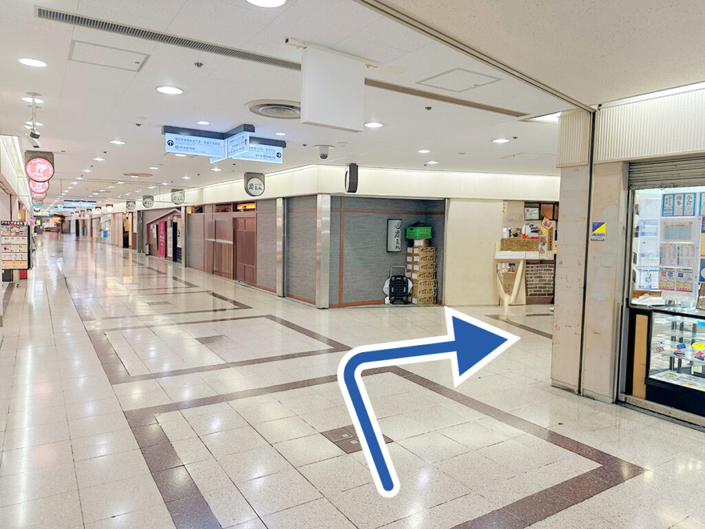 大阪駅前第3ビルから第2ビルへの通路